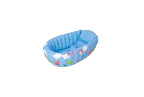 Piscina 52L Retangular Banheira Bebê Mor Azul